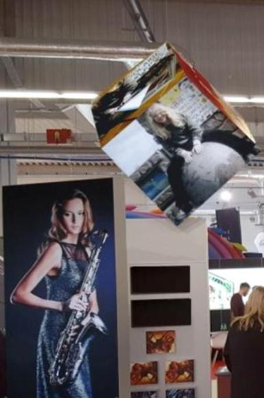 Trade shows Textile and 3D textile constructions